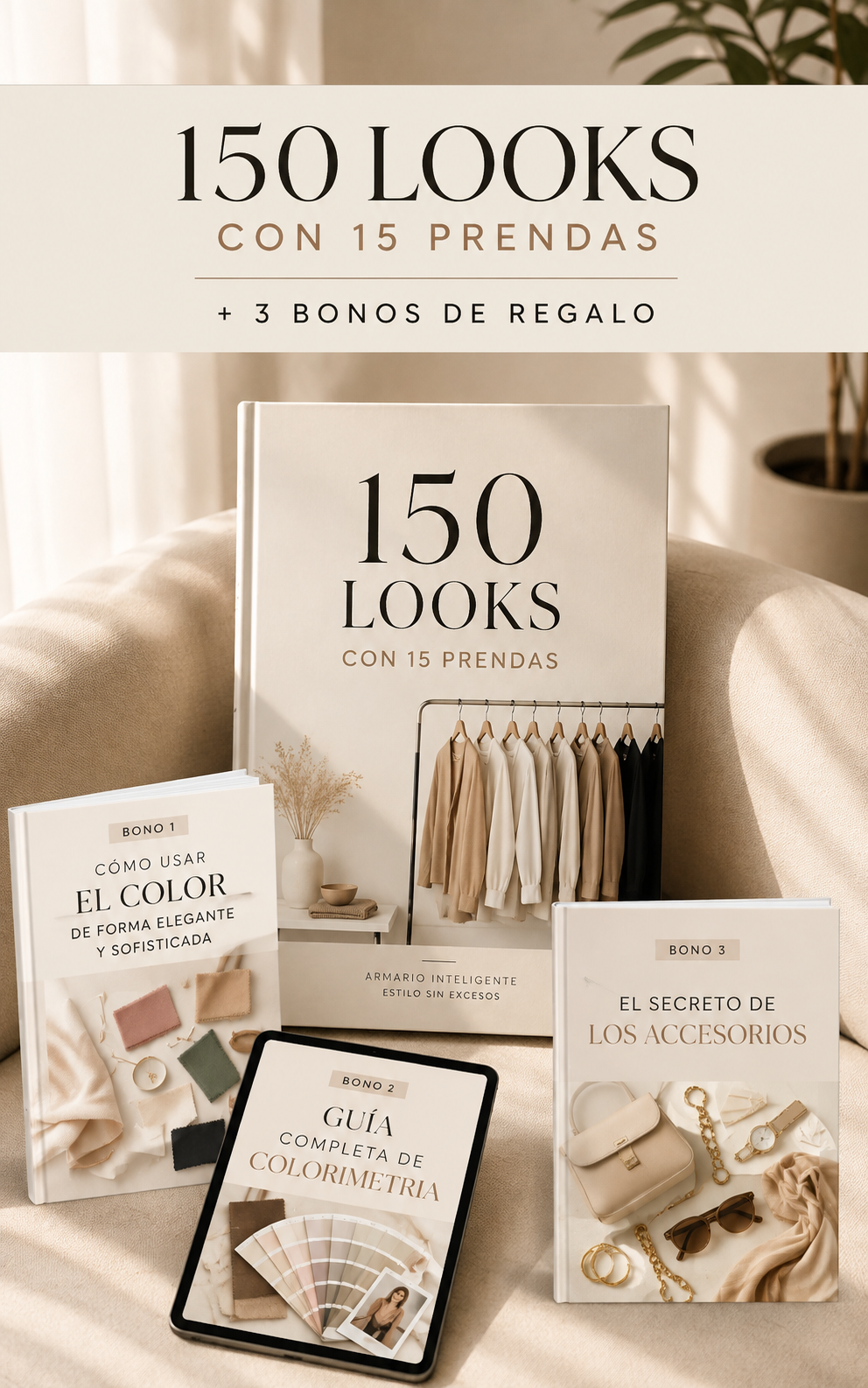 👗 150 Looks, 15 Prendas: Convertí 15 Prendas En 150 Looks Elegantes Sin Renovar Tu Guardarropa