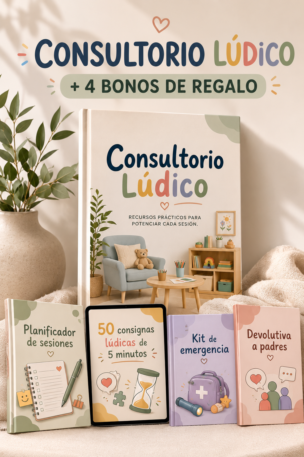 🧸 Consultorio Lúdico: La Biblioteca de Recursos Terapéuticos para Psicólogos Infantiles