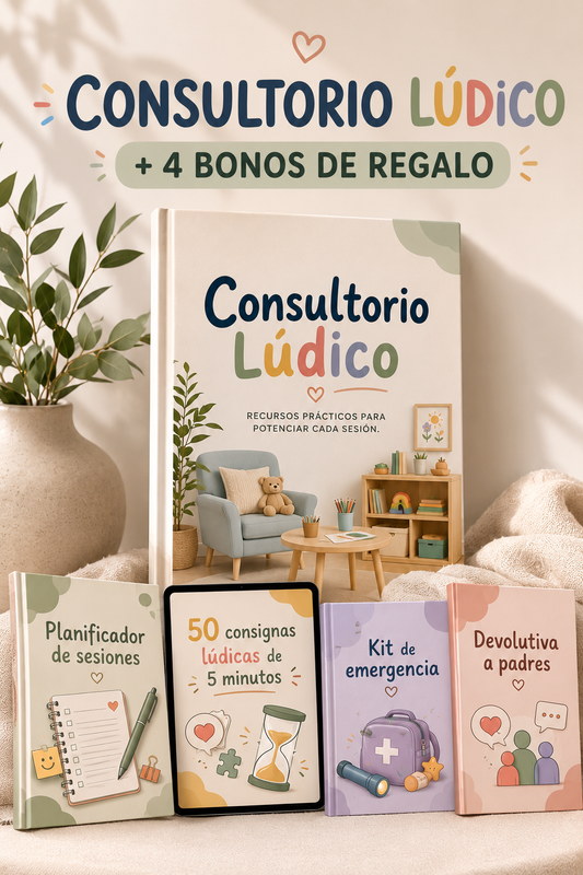 🧸 Consultorio Lúdico: La Biblioteca de Recursos Terapéuticos para Psicólogos Infantiles